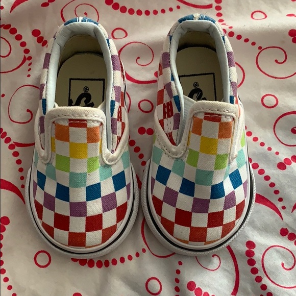 rainbow baby vans